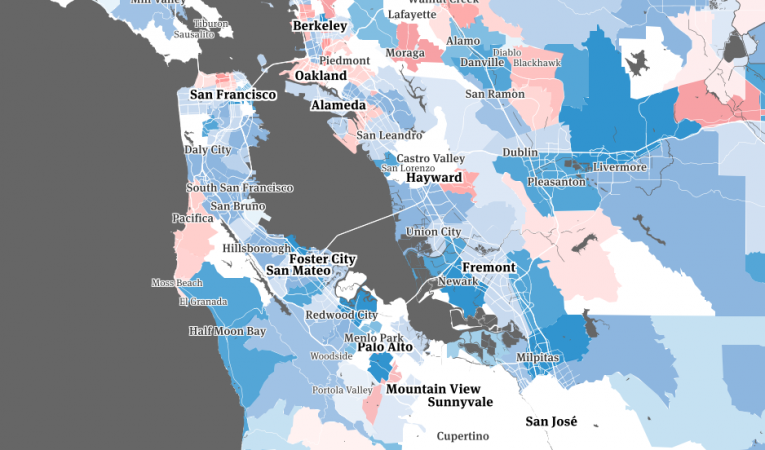 30 Zip Code Map Bay Area Maps Database Source