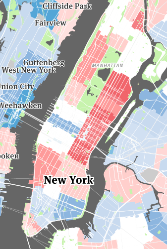 Free download Manhattan Area Zip Code Map programs - postsnotes